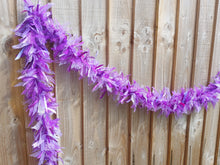 Load image into Gallery viewer, 3 Metre Dreamy Purple Tufty Garland
