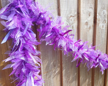 Load image into Gallery viewer, 3 Metre Dreamy Purple Tufty Garland