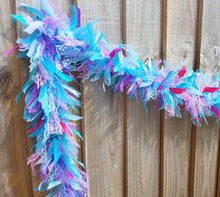 Load image into Gallery viewer, 2 Metre Blue Mermaid Tufty Garland