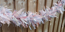 Load image into Gallery viewer, 2m pink and grey tufty garland