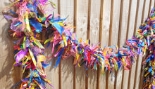 Load image into Gallery viewer, 4m bright boho tufty Garland