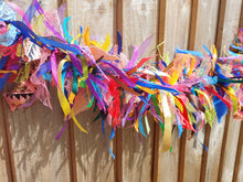 Load image into Gallery viewer, 4m bright boho tufty Garland