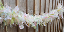 Load image into Gallery viewer, 1.5m green shabby tufty garland