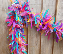 Load image into Gallery viewer, 2m mardi gras tufty garland