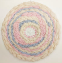 Load image into Gallery viewer, Pink Grey Circle Weave