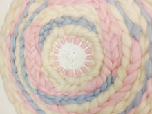 Load image into Gallery viewer, Pink Grey Circle Weave