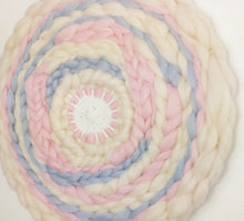 Load image into Gallery viewer, Pink Grey Circle Weave