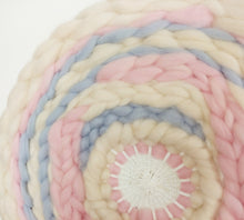 Load image into Gallery viewer, Pink Grey Circle Weave