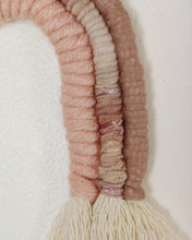 Load image into Gallery viewer, Small Rose Gold Macrame Rainbow
