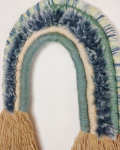 Load image into Gallery viewer, Teal Macrame Rainbow