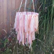 Load image into Gallery viewer, Rose gold lace chandelier