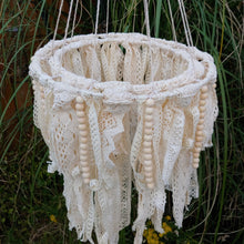 Load image into Gallery viewer, Boho Beaded Lace Chandelier