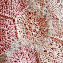 Load image into Gallery viewer, Rose Quartz Hex Blanket