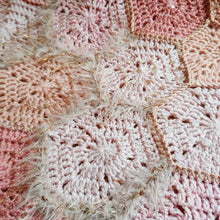 Load image into Gallery viewer, Rose Quartz Hex Blanket