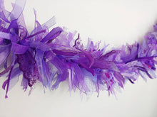 Load image into Gallery viewer, 3 Metre Dreamy Purple Tufty Garland