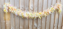 Load image into Gallery viewer, 1.5m Yellow Ribbon Tufty Garland
