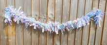 Load image into Gallery viewer, 1.5m rainbow shabby tufty garland
