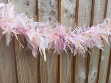 Load image into Gallery viewer, 1.5m pink tufty garland
