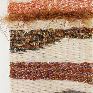 Copper cream weaving