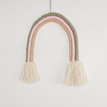 Load image into Gallery viewer, Large Pastel Macrame Rainbow
