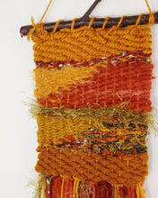 Load image into Gallery viewer, Small Aztec Orange Weaving
