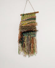 Load image into Gallery viewer, Small moss green weaving
