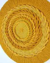 Load image into Gallery viewer, Mustard Yellow Circle Weave
