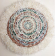 Load image into Gallery viewer, Pink Fluffy Circle Weave
