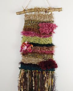 Large Rose Floral Weaving