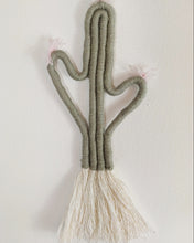 Load image into Gallery viewer, Small Macrame Cactus
