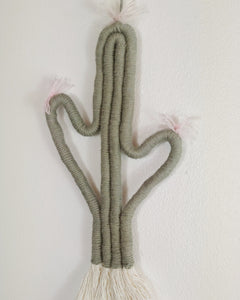 Small Macrame Cactus