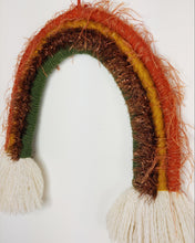 Load image into Gallery viewer, Large Autumn Macrame Rainbow
