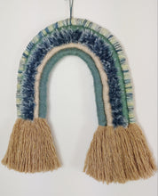Load image into Gallery viewer, Teal Macrame Rainbow
