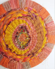 Load image into Gallery viewer, Orange Yoni  Circle Weave
