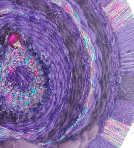 Purple Yoni Circle Weave