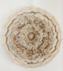 Neutral Circle Weave
