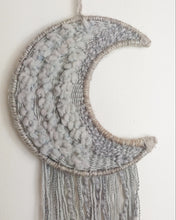 Load image into Gallery viewer, Grey crescent moon weave

