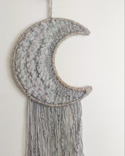Load image into Gallery viewer, Grey crescent moon weave
