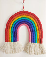 Load image into Gallery viewer, Bright Macrame Rainbow
