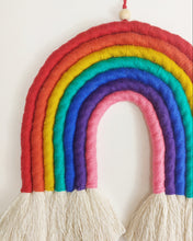 Load image into Gallery viewer, Bright Macrame Rainbow

