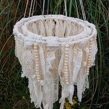 Load image into Gallery viewer, Boho Beaded Lace Chandelier
