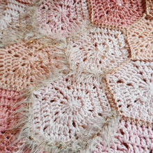Load image into Gallery viewer, Rose Quartz Hex Blanket
