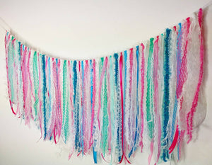 Pink Turquoise Garland