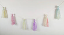 Load image into Gallery viewer, Pastel Wool Tassel Garland
